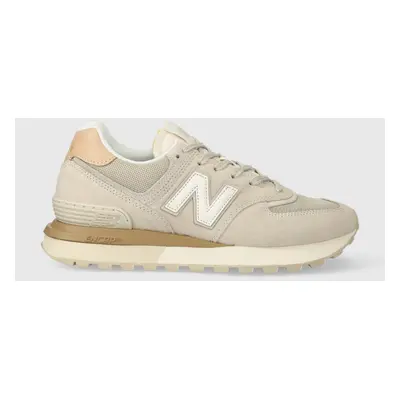 Sneakers boty New Balance U574LGDW šedá barva