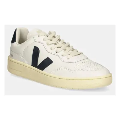 Kožené sneakers boty Veja V-90 bílá barva, VD2003656B