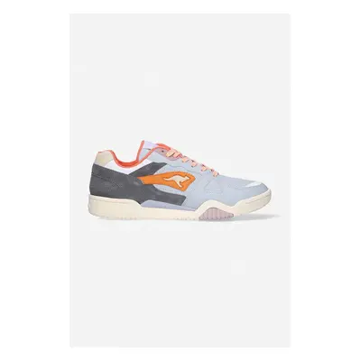 Kožené sneakers boty KangaROOS x Atelier Kamp VIC šedá barva, 475080004414-4414