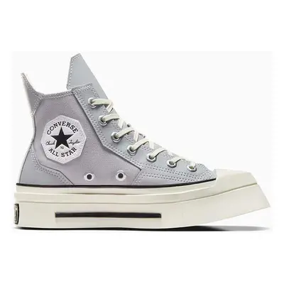 Kecky Converse Chuck 70 De Luxe Squared šedá barva, A08280C