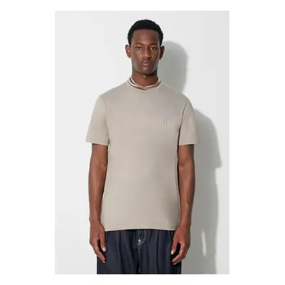 Bavlněné tričko Norse Projects Johannes Organic N Logo T-shirt béžová barva, N01.0643.0909