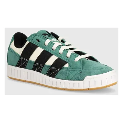 Semišové sneakers boty adidas Originals LWST zelená barva, IF8800