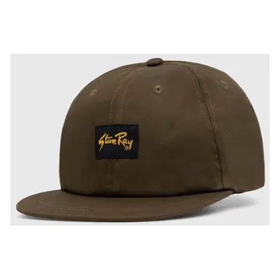 Bavlněná baseballová čepice Stan Ray BALL CAP TWILL zelená barva, AW2316815