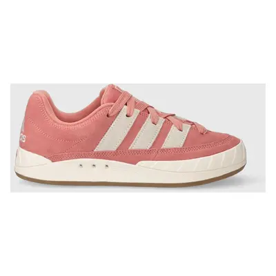 Semišové sneakers boty adidas Originals Adimatic Wonder Clay růžová barva, IE9862