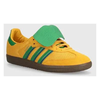 Sneakers boty adidas Originals Samba LT žlutá barva, IE9165