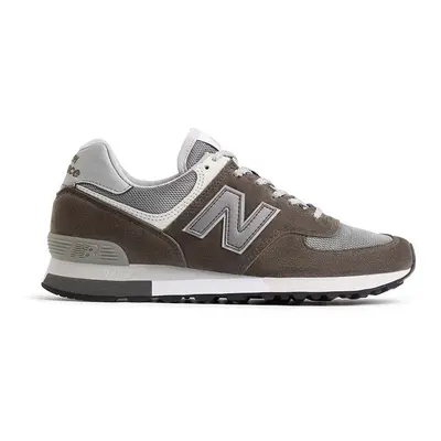 Sneakers boty New Balance OU576PGL Made in UK šedá barva