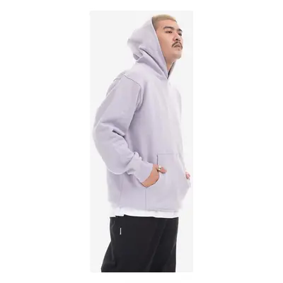 Bavlněná mikina Taikan Custom Hoodie pánská, fialová barva, s kapucí, hladká, TH0001.LAV-LAV