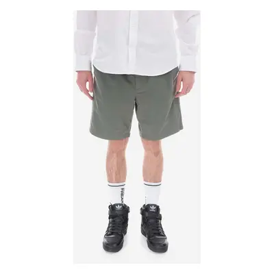 Bavlněné šortky Norse Projects Ezra Light Twill Shorts N35-0577 8061 zelená barva