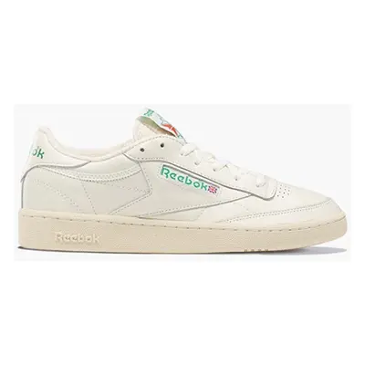 Kožené sneakers boty Reebok Classic Club C 1985 béžová barva, DV6434