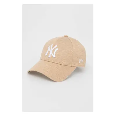 Kšiltovka New Era žlutá barva, s aplikací, NEW YORK YANKEES