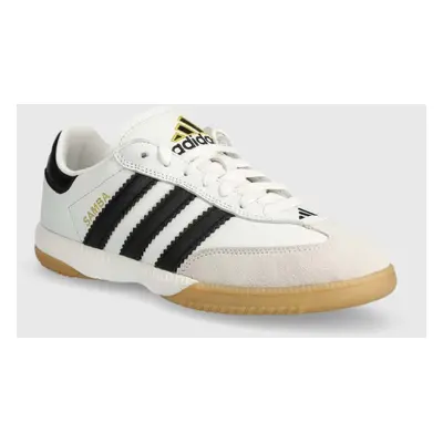 Kožené sneakers boty adidas Originals Samba MN bílá barva, IF1953