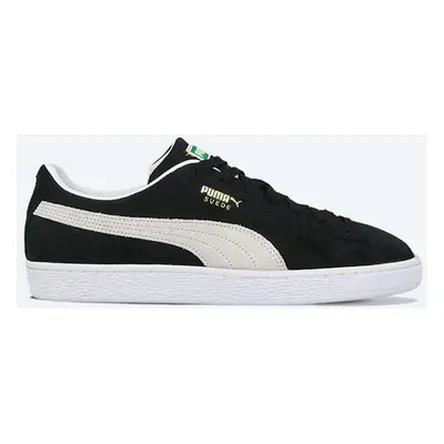 Semišové sneakers boty Puma Classic XXI černá barva, 374915.01-black