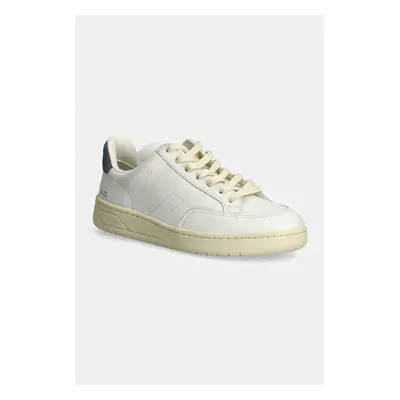 Kožené sneakers boty Veja V-12 Stitch bílá barva, XS2003680A