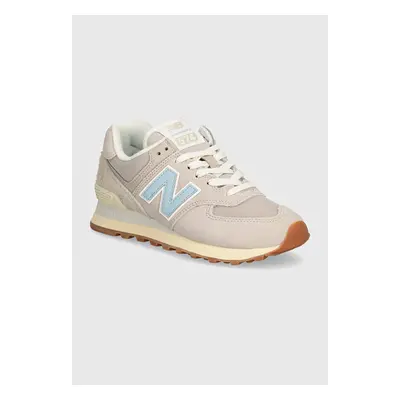 Sneakers boty New Balance 574 béžová barva, WL574GQ2