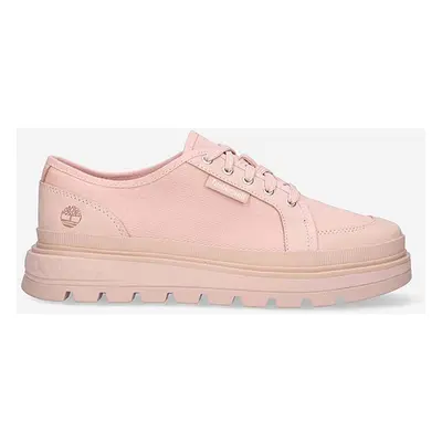 Sneakers boty Timberland City Mix Material Oxford růžová barva, A2MF5-PINK