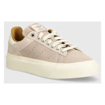 Kožené sneakers boty adidas Originals Stan Smith CS Lux béžová barva, IG1311