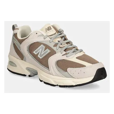 Sneakers boty New Balance 530 hnědá barva, MR530CN