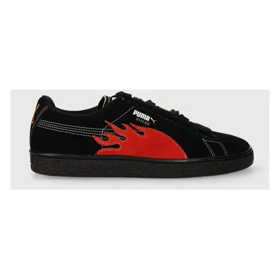 Semišové sneakers boty Puma Puma x Butter Goods Suede černá barva, 396127