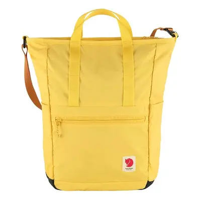 Batoh Fjallraven High Coast Totepack žlutá barva, velký, hladký, F23225.130