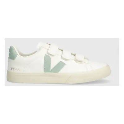 Kožené sneakers boty Veja Recife Logo bílá barva, RC0592878