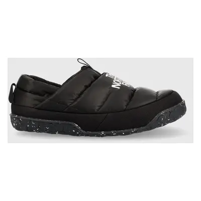 Pantofle The North Face Nuptse Mule černá barva, NF0A5G2BKY41