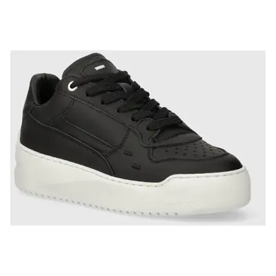 Kožené sneakers boty Filling Pieces Avenue Nappa černá barva, 52122901861