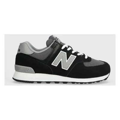 Sneakers boty New Balance 574 černá barva, U574TWE