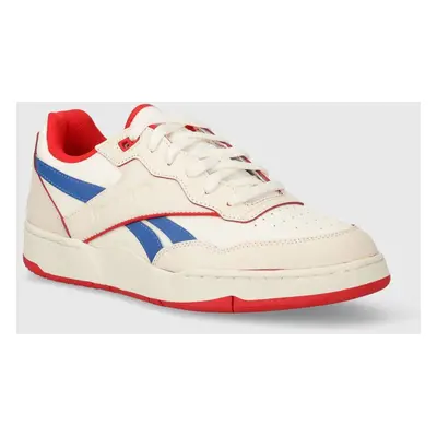 Kožené sneakers boty Reebok Classic BB 4000 II bílá barva, 100074739