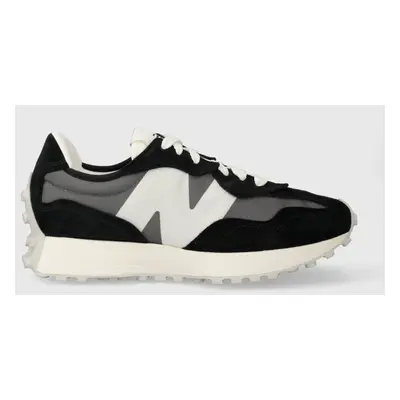 Sneakers boty New Balance U327WEM černá barva