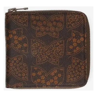 Peněženka Needles Needles Single Wallet Papillon hnědá barva, LQ063.BROWN-Brown