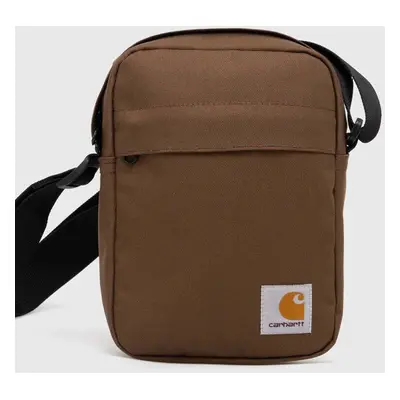 Ledvinka Carhartt WIP Jake Shoulder Pouch hnědá barva, I031582.1ZDXX