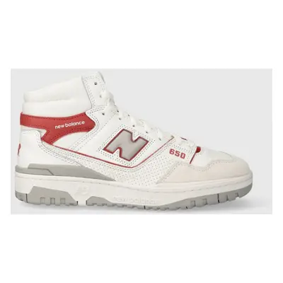 Sneakers boty New Balance BB650RWF bílá barva