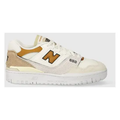 Sneakers boty New Balance BBW550ST bílá barva