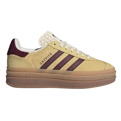 Sneakers boty adidas Originals Gazelle Bold W žlutá barva, IF5937