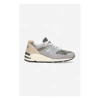 Sneakers boty New Balance M990TD2 šedá barva, M990TD2-TD2