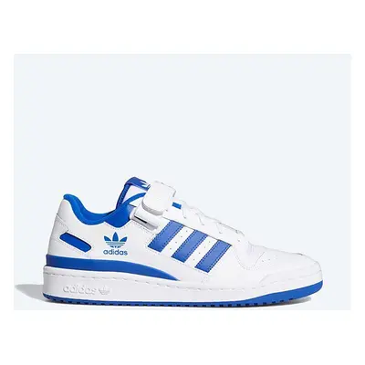 Kožené sneakers boty adidas Originals Forum Low bílá barva, FY7756-white