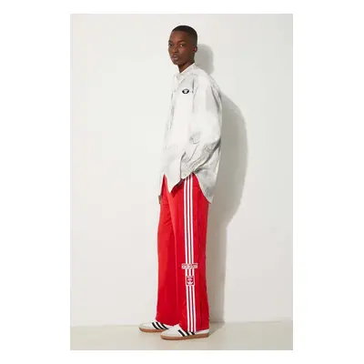 Tepláky adidas Originals červená barva, s aplikací, IY9924