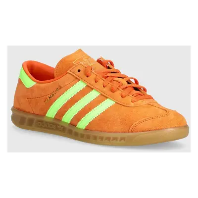 Sneakers boty adidas Originals Hamburg oranžová barva, IH5460