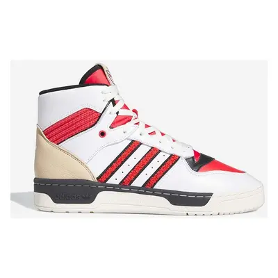 Sneakers boty adidas Originals Rivalry Hi FZ6332 bílá barva