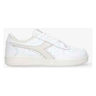 Kožené sneakers boty Diadora Magic Basket Low Leathe bílá barva, 501.179015-D0113