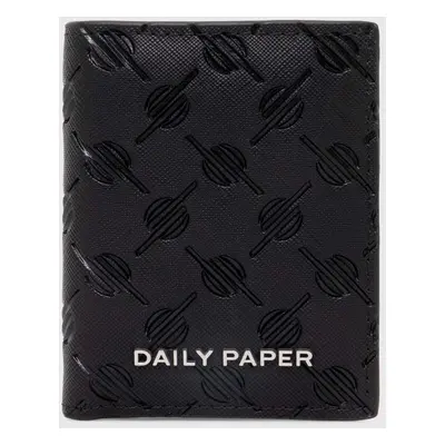 Peněženka Daily Paper Kidis Monogram Wallet černá barva, 2321157