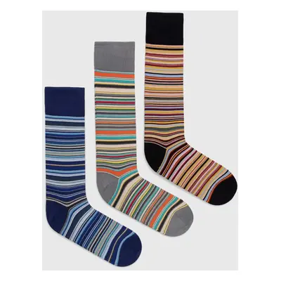 Ponožky Paul Smith 3-pack pánské, M1A-SOCK-APACKM