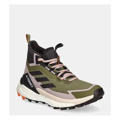 Boty adidas TERREX Free Hiker 2 Gore-Tex W dámské, zelená barva, IH3531