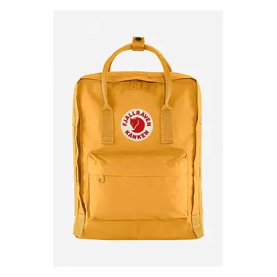 Batoh Fjallraven Kanken žlutá barva, velký, s aplikací, F23510.160-160