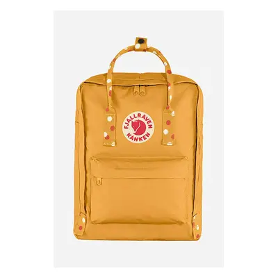 Batoh Fjallraven Kanken žlutá barva, velký, s aplikací, F23510.160.916-160