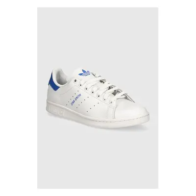 Kožené sneakers boty adidas Originals Stan Smith bílá barva, IG9387