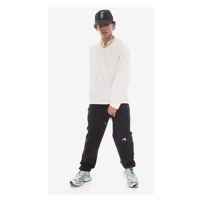 Bavlněné tepláky Ader Error Ader Error Sweatpants černá barva, s aplikací, BMADSSSP0101BK-BLACK