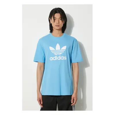 Bavlněné tričko adidas Originals s potiskem, IR7980