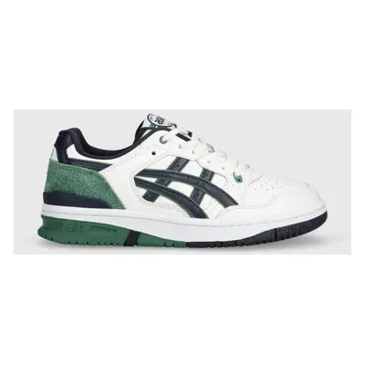 Kožené sneakers boty Asics EX89 zelená barva, 1203A268