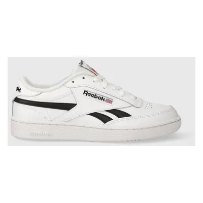 Kožené sneakers boty Reebok bílá barva